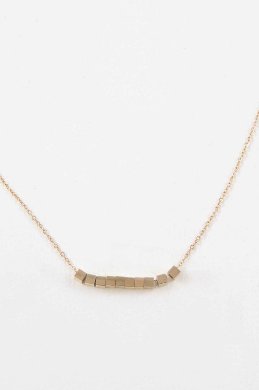 Cubed Necklace (14K)