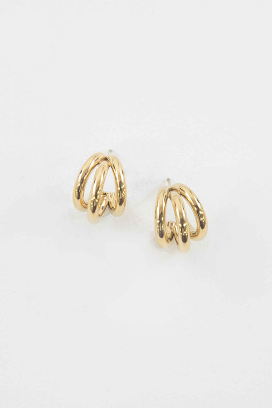 Basic Trio Huggie Hoop Earrings