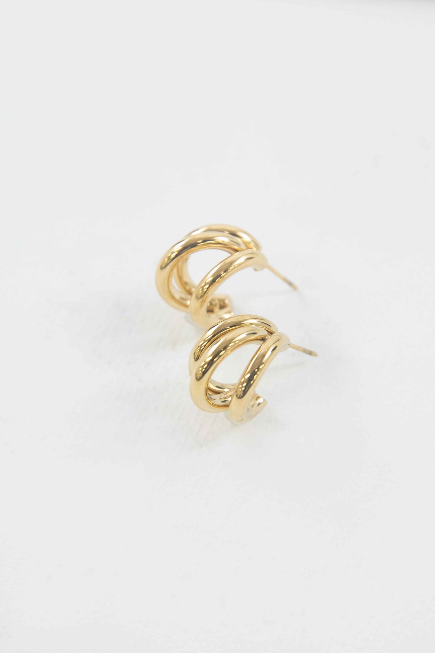 Basic Trio Huggie Hoop Earrings