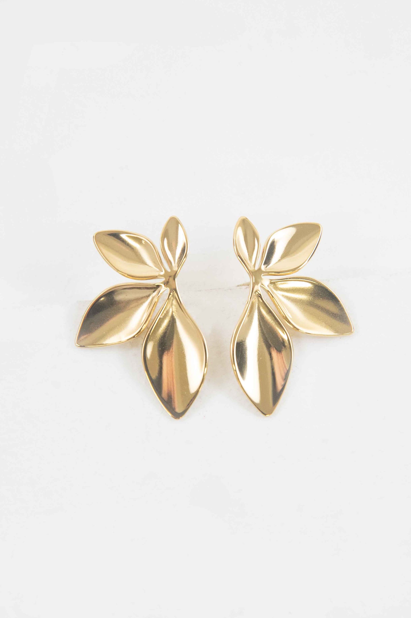 Cascading Petal Post Earrings