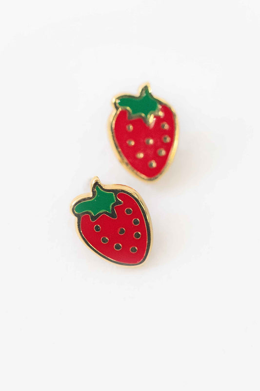 Strawberry Stud Earrings