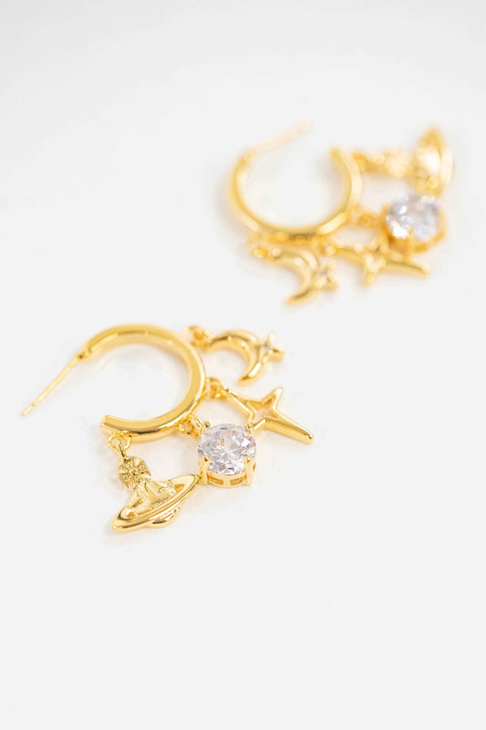 Interstellar Hoop Earrings