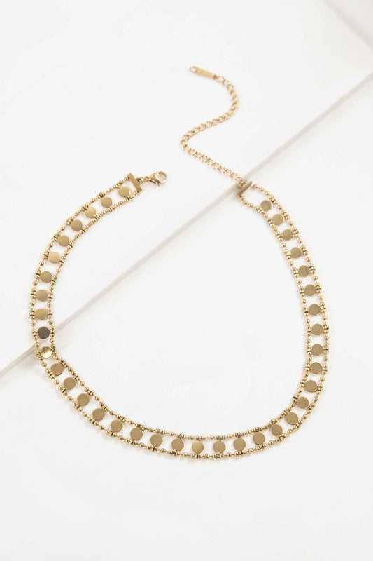 Coin Choker Necklace