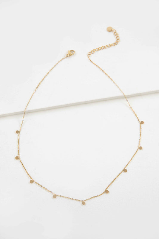 Dot Charm Necklace