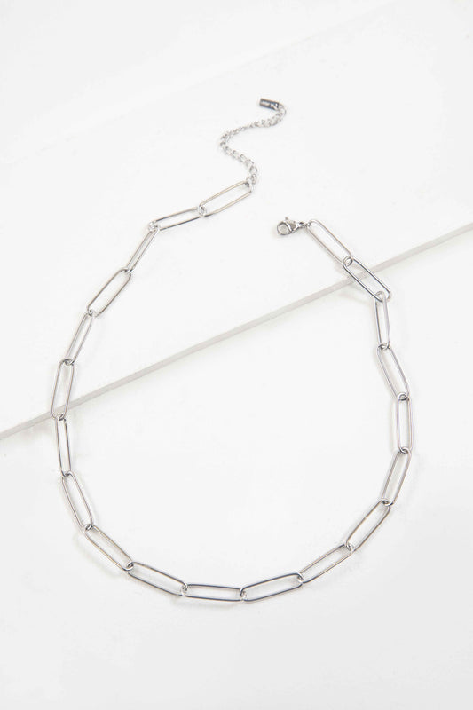 Perfect Link Necklace | Silver