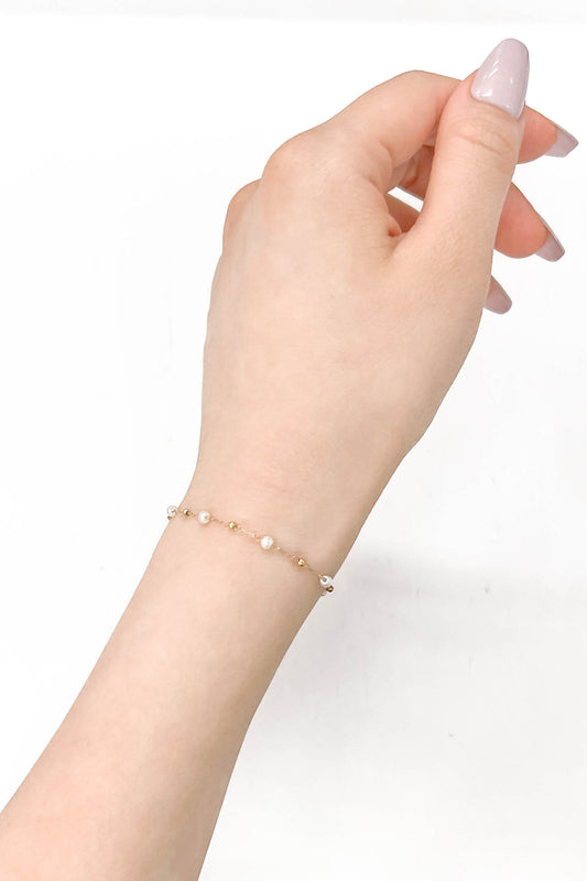 Cala Mini Pearl Bracelet