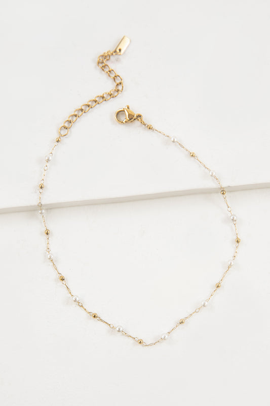 Cala Mini Pearl Anklet