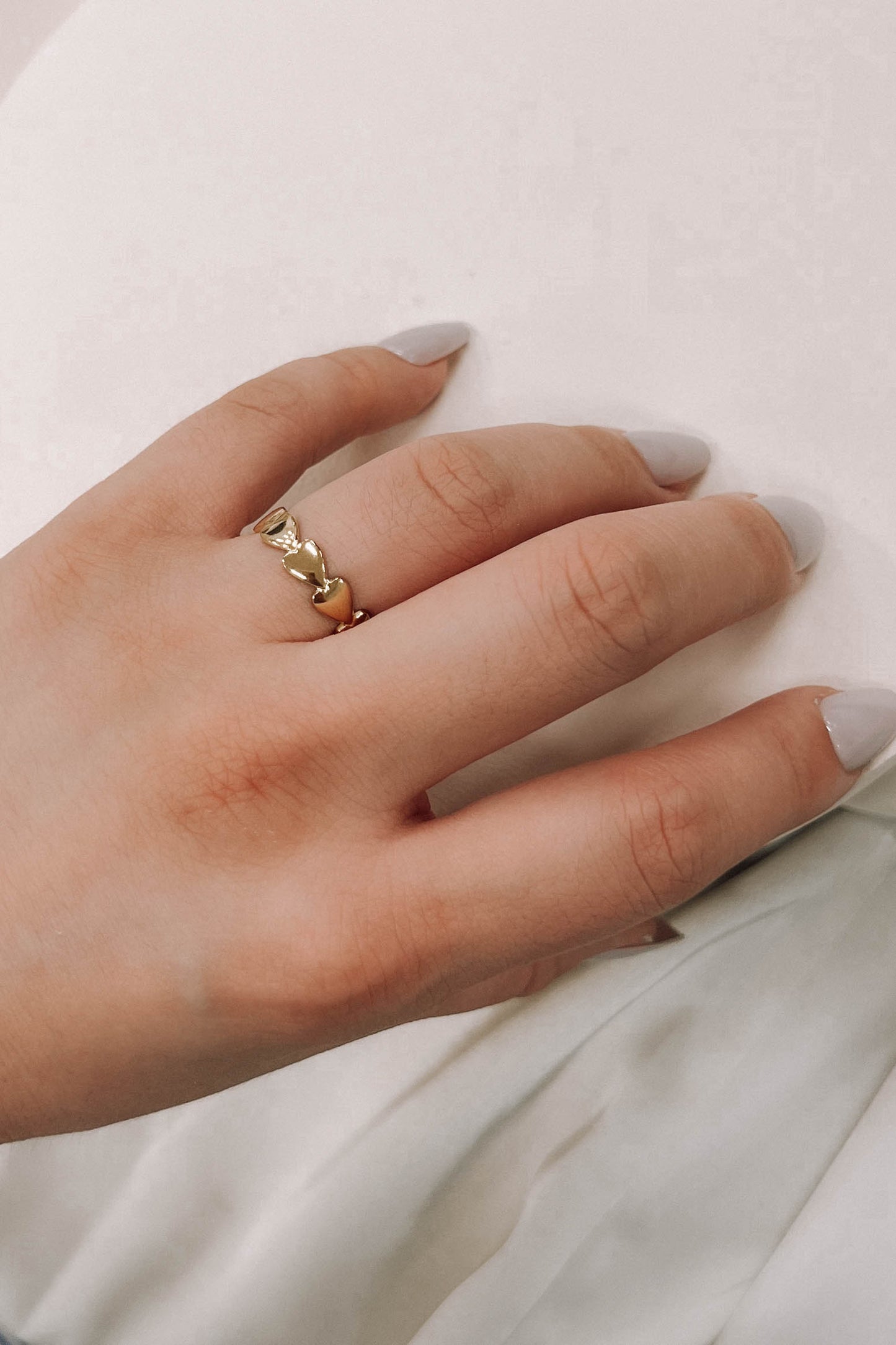 Spades Adjustable Ring