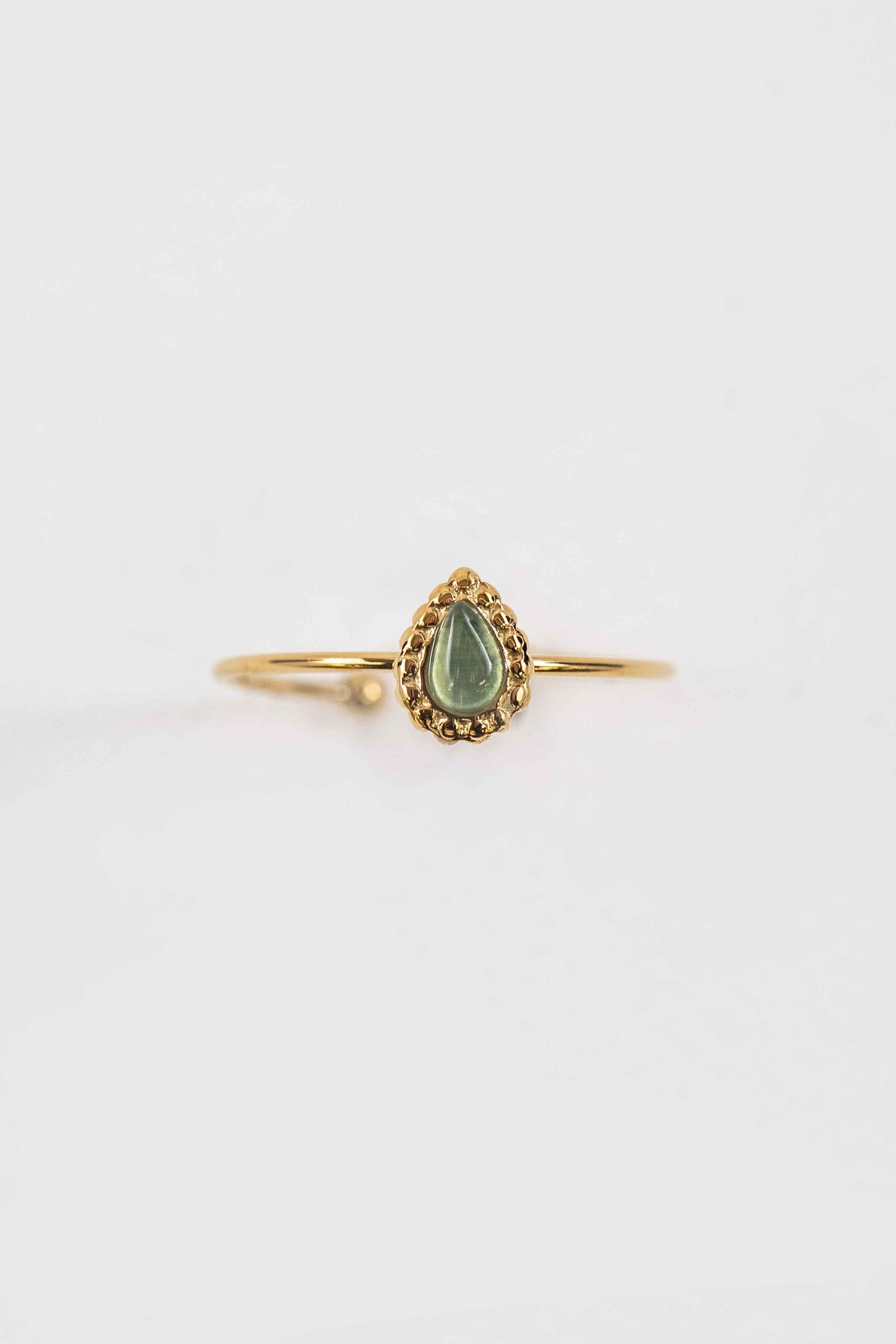 Sea Tear Adjustable Ring