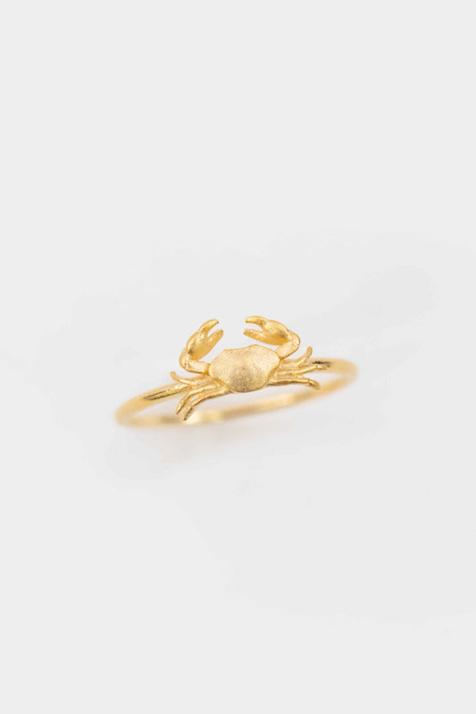 Bay Crab Ring | Gold