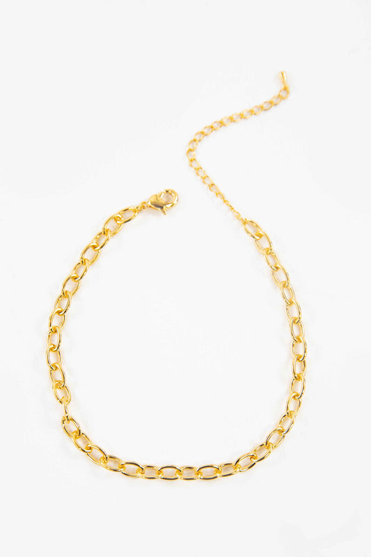 Base Chain Bracelet | Gold