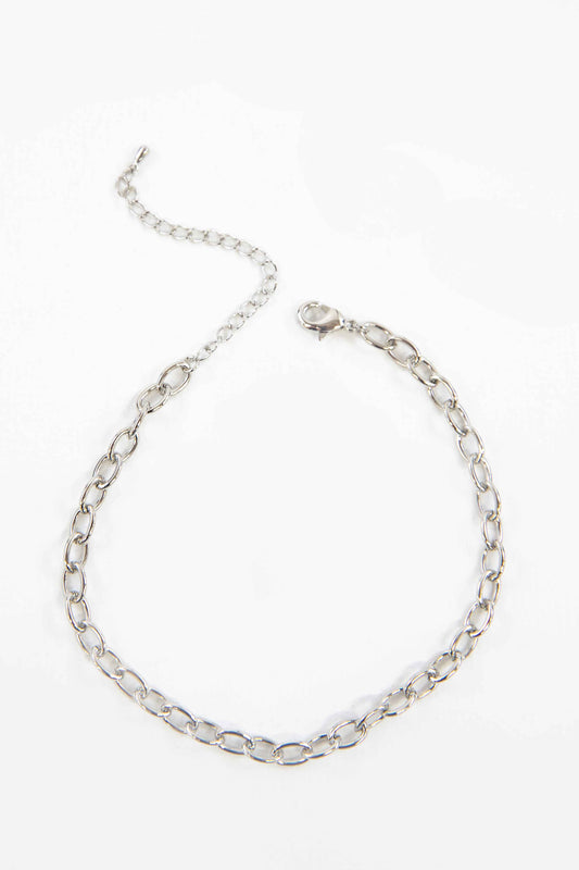 Base Chain Bracelet | Silver