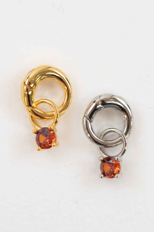 Birthstone Charm | January | Garnet
