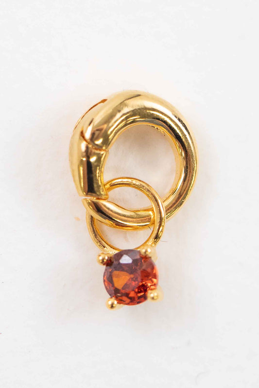 Birthstone Charm | January | Garnet