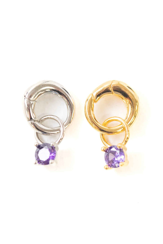 Birthstone Charm | February | Amethyst