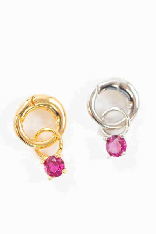 Birthstone Charm | July | Ruby