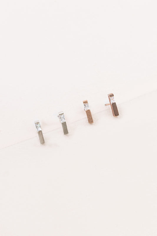 Bar Mini Crawler Earrings