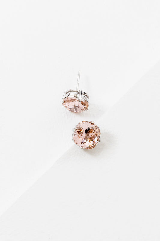 Blush Stone Studs