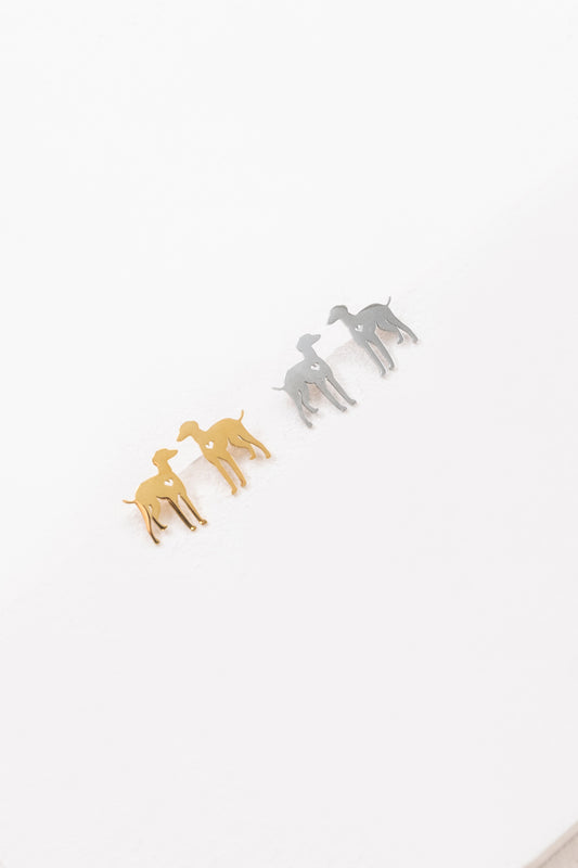 Dog Lover Earrings (14K)
