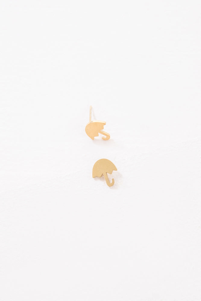 Umbrella Earrings (14K)