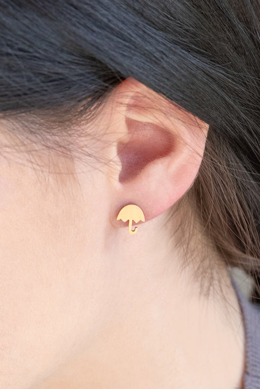 Umbrella Earrings (14K)