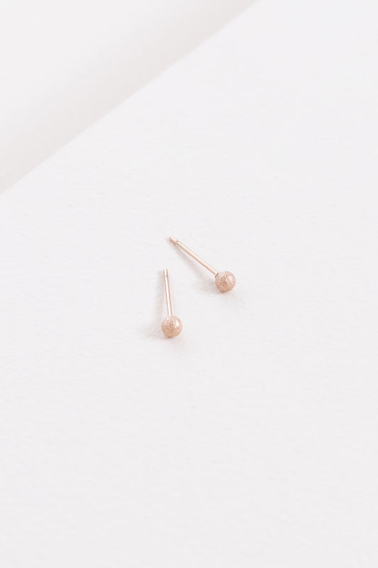 Dot Stud Earrings (14K)
