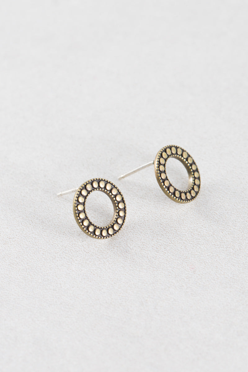 Burnished Karma Earrings