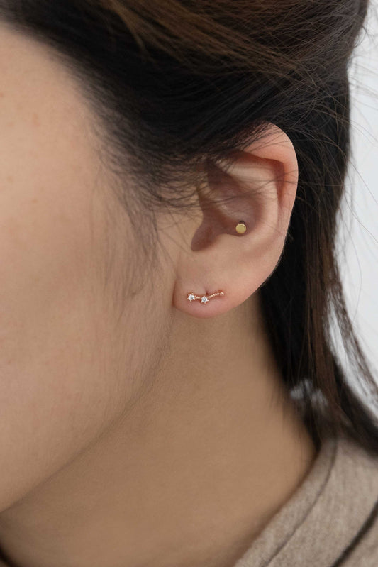 Aries Zodiac Earrings