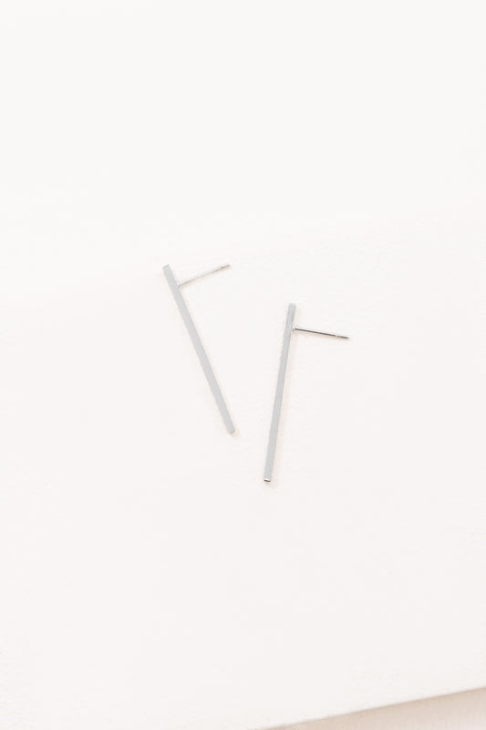 Boss Status Bar Earrings | Silver