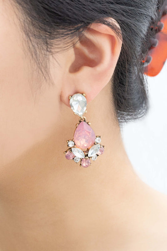 Grace Earrings | Blush