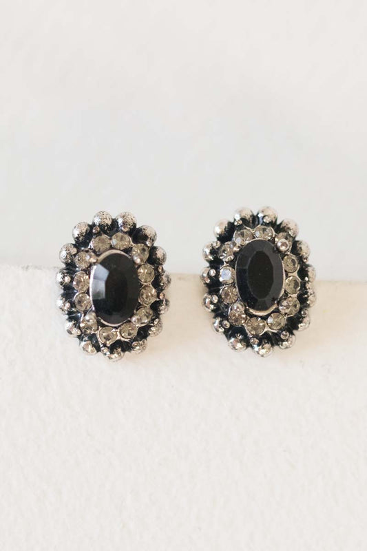 Adela Earrings | Black