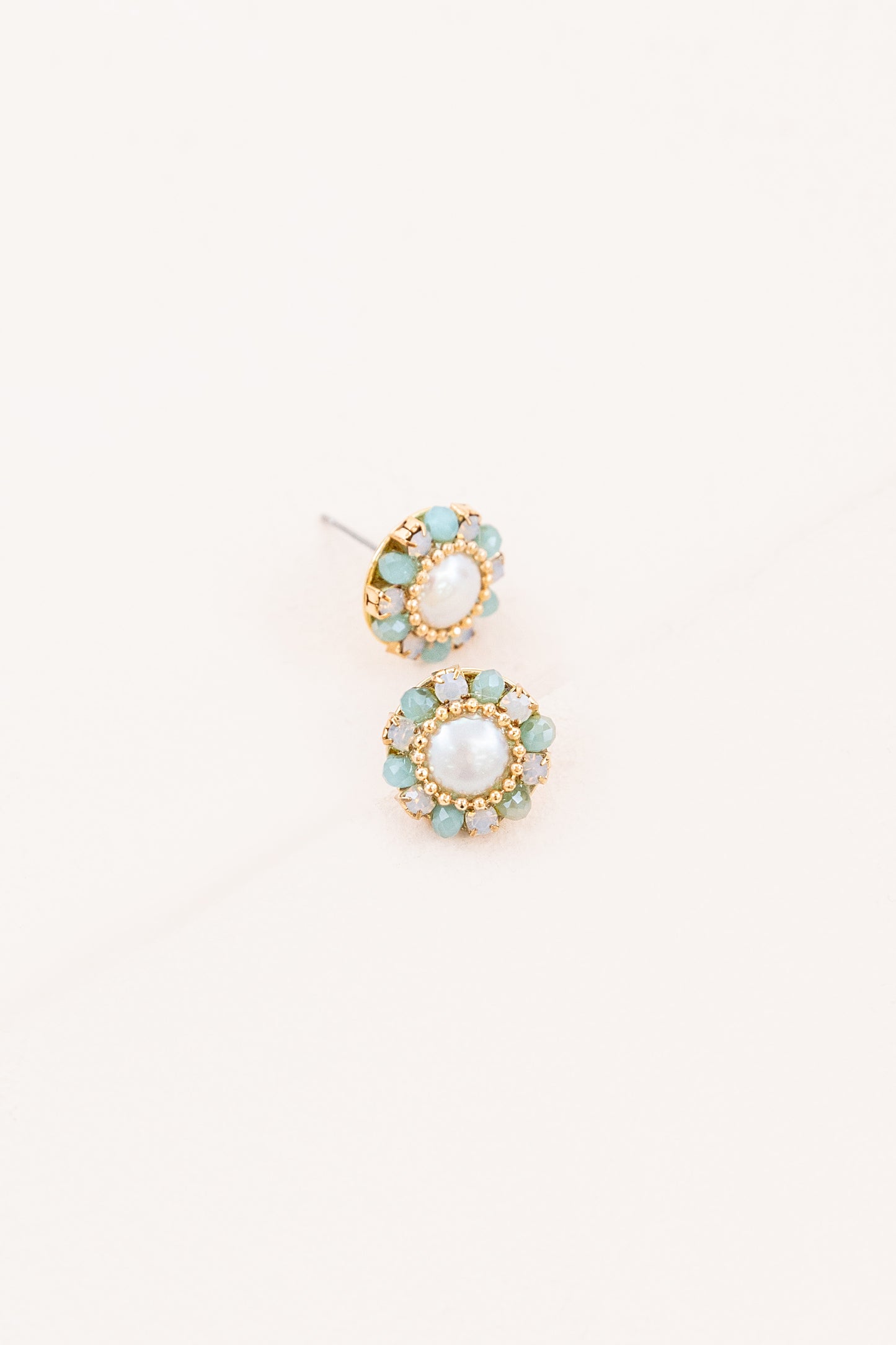 Tillie Stud Earrings | Blue