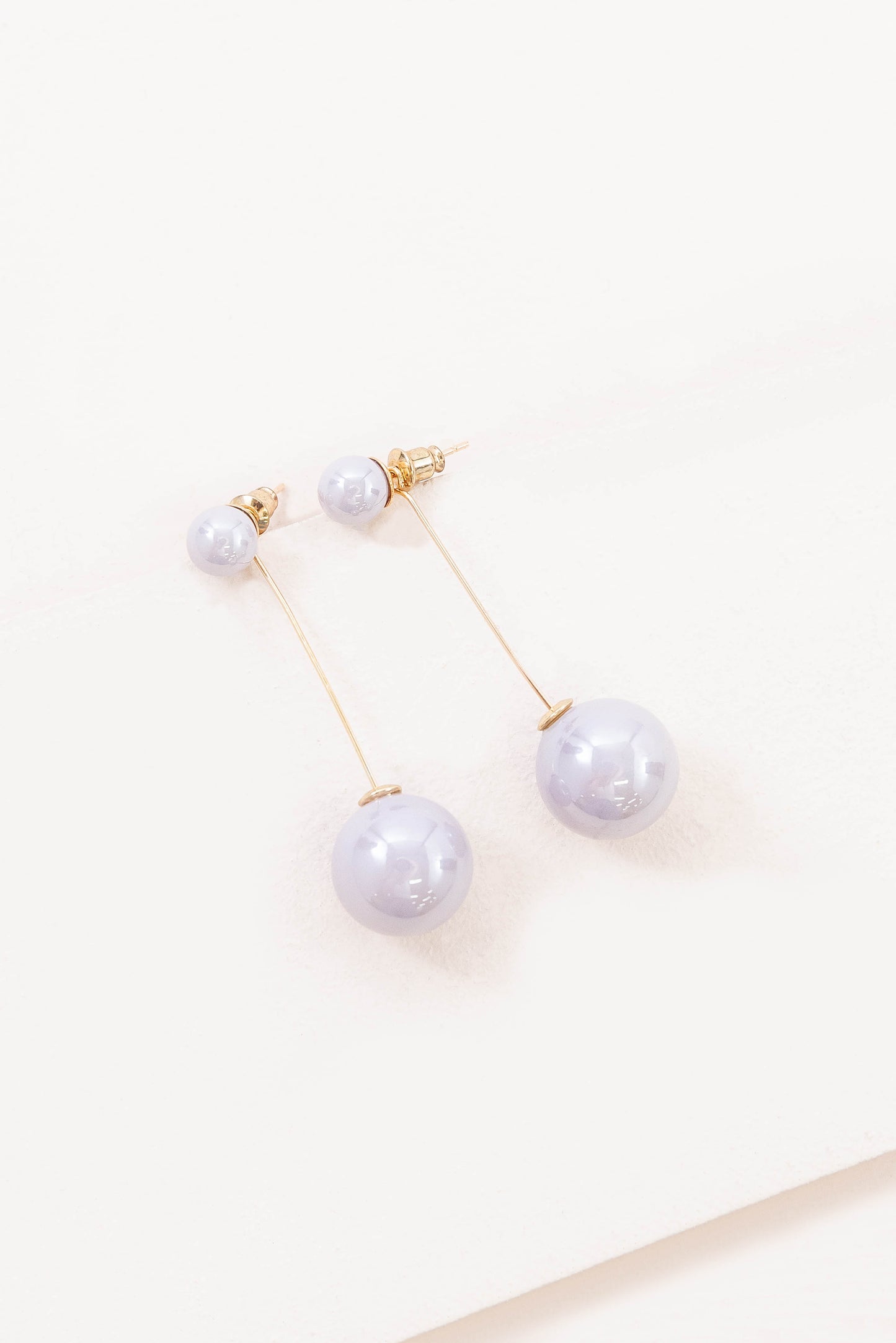 Winnie Ear Jacket Earrings | Purple