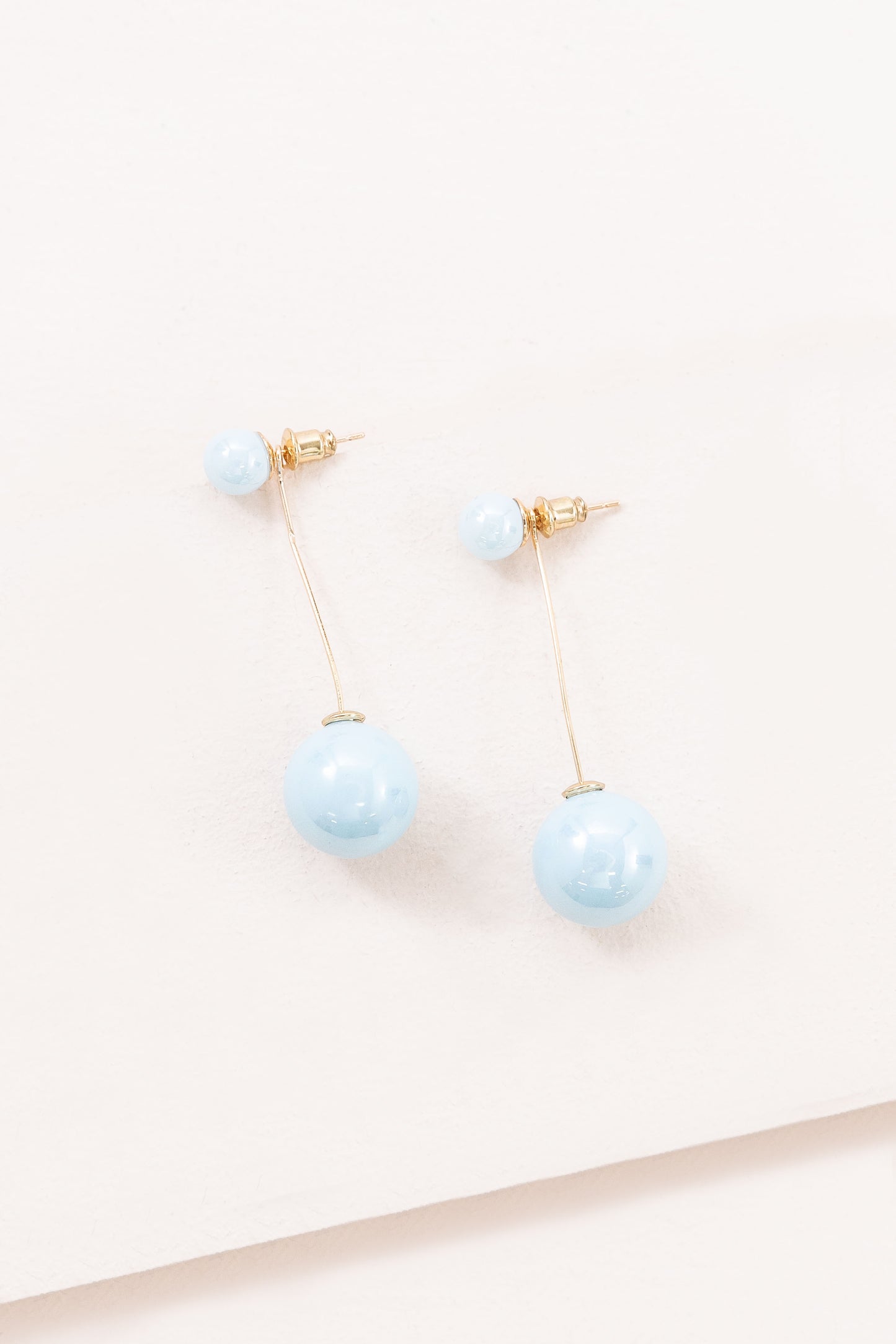 Winnie Ear Jacket Earrings | Blue
