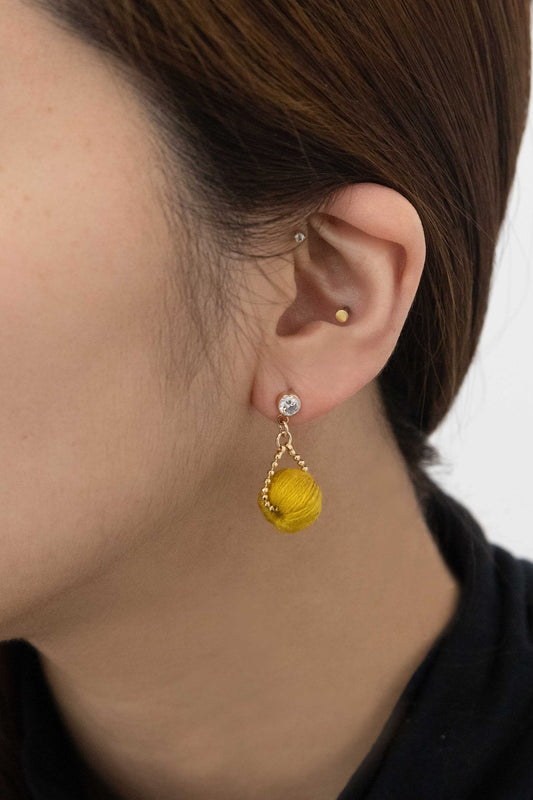 Fiesta Drop Earrings | Yellow