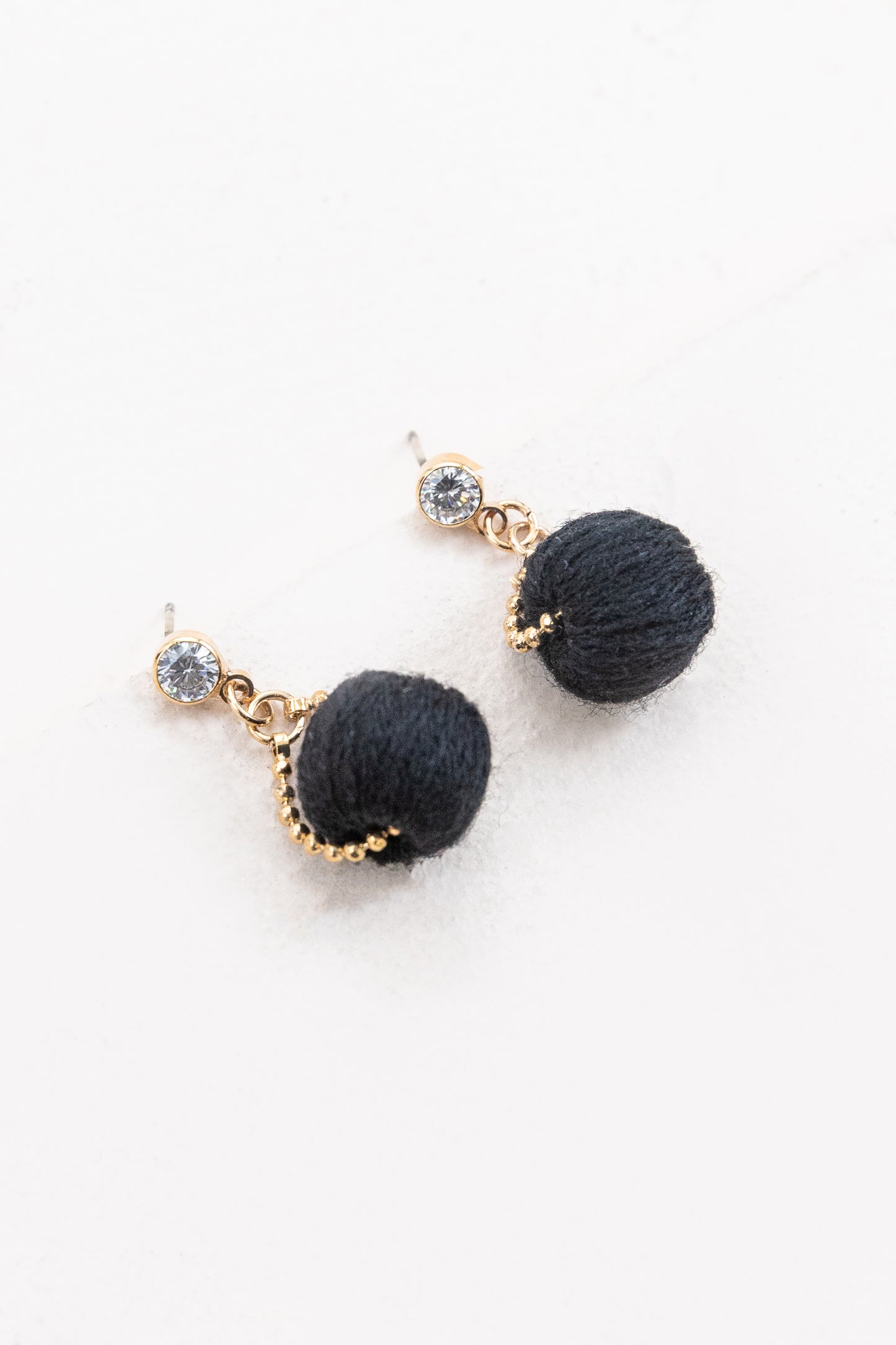 Fiesta Drop Earrings | Black