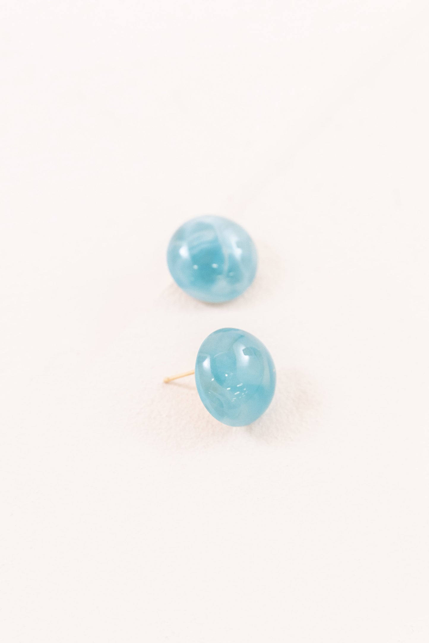 Helene Stud Earrings | Blue