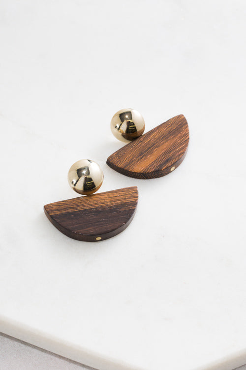 Holden Wooden Earrings