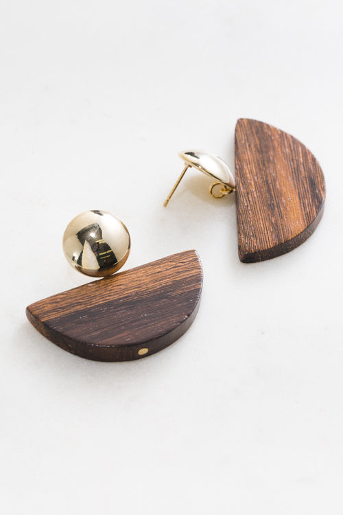 Holden Wooden Earrings