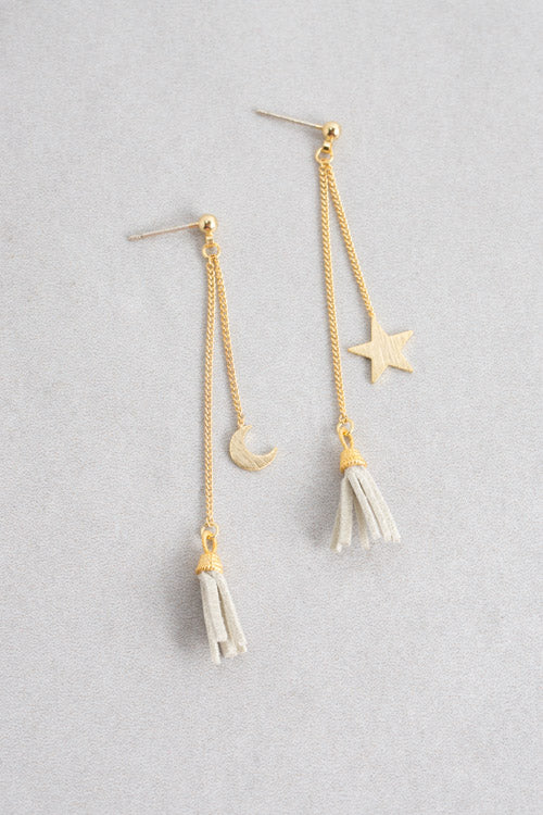 Celestial Tassel Earrings