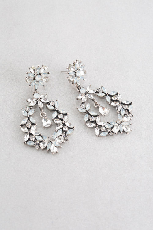 Timeless Florette Earrings | Crystal