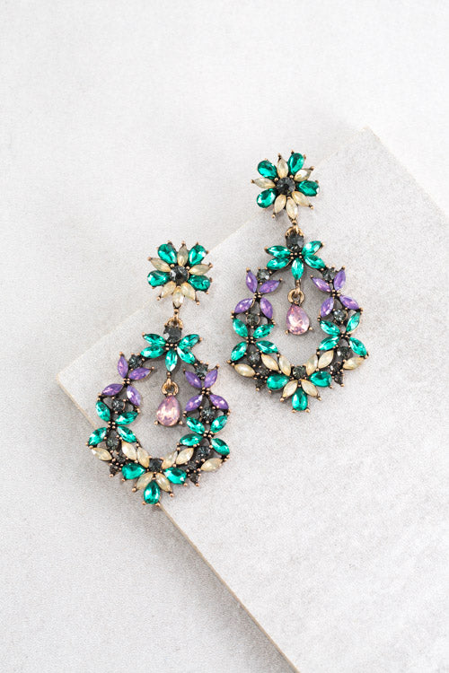 Timeless Florette Earrings | Green