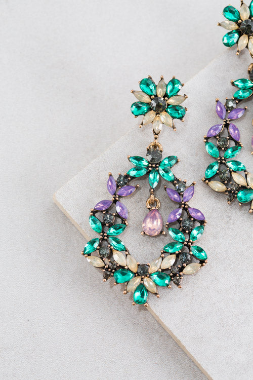 Timeless Florette Earrings | Green