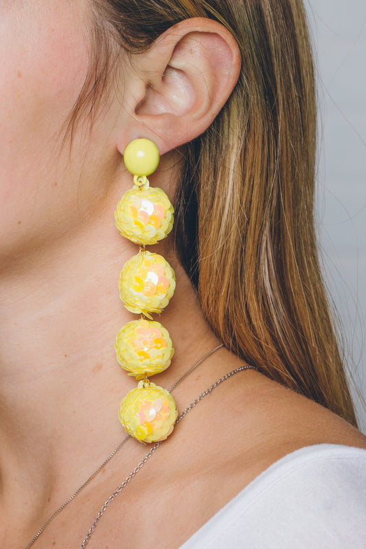 Festive Sunrise Dangle Earrings