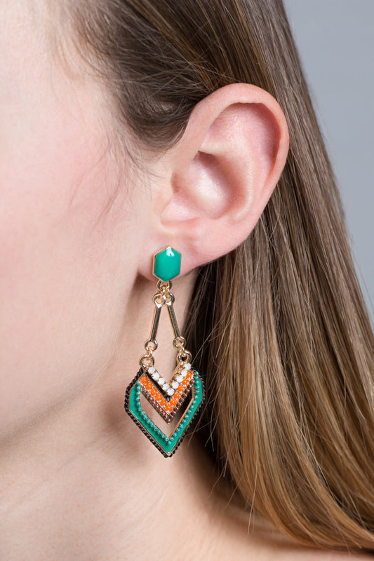 Aura Of Color Drop Earrings