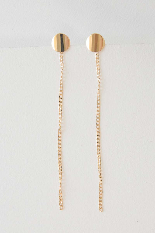 After Party Dangle Earrings | Gold