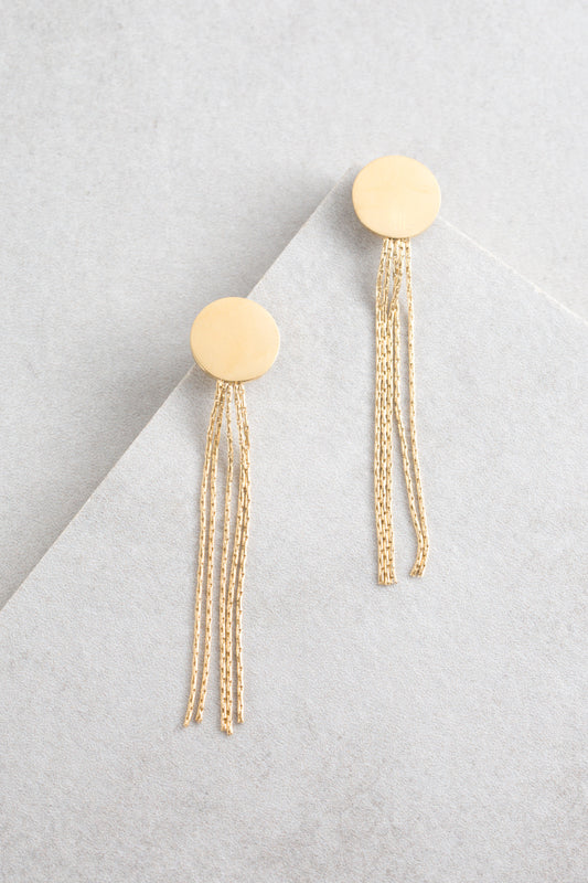 Languor Drop Earrings | Gold (14K)
