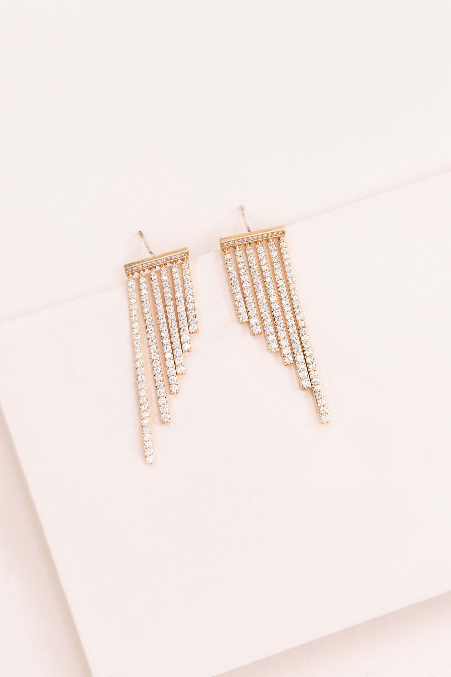 Level Up Dangle Earrings (14K)