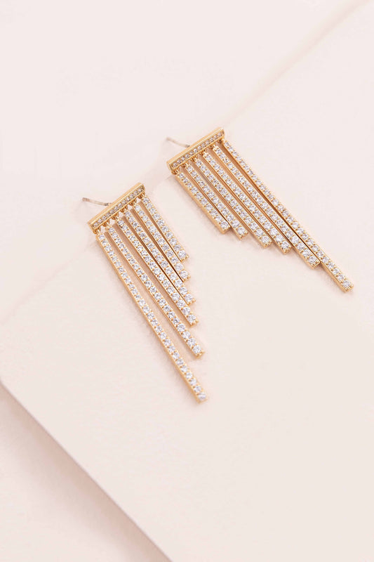 Level Up Dangle Earrings (14K)