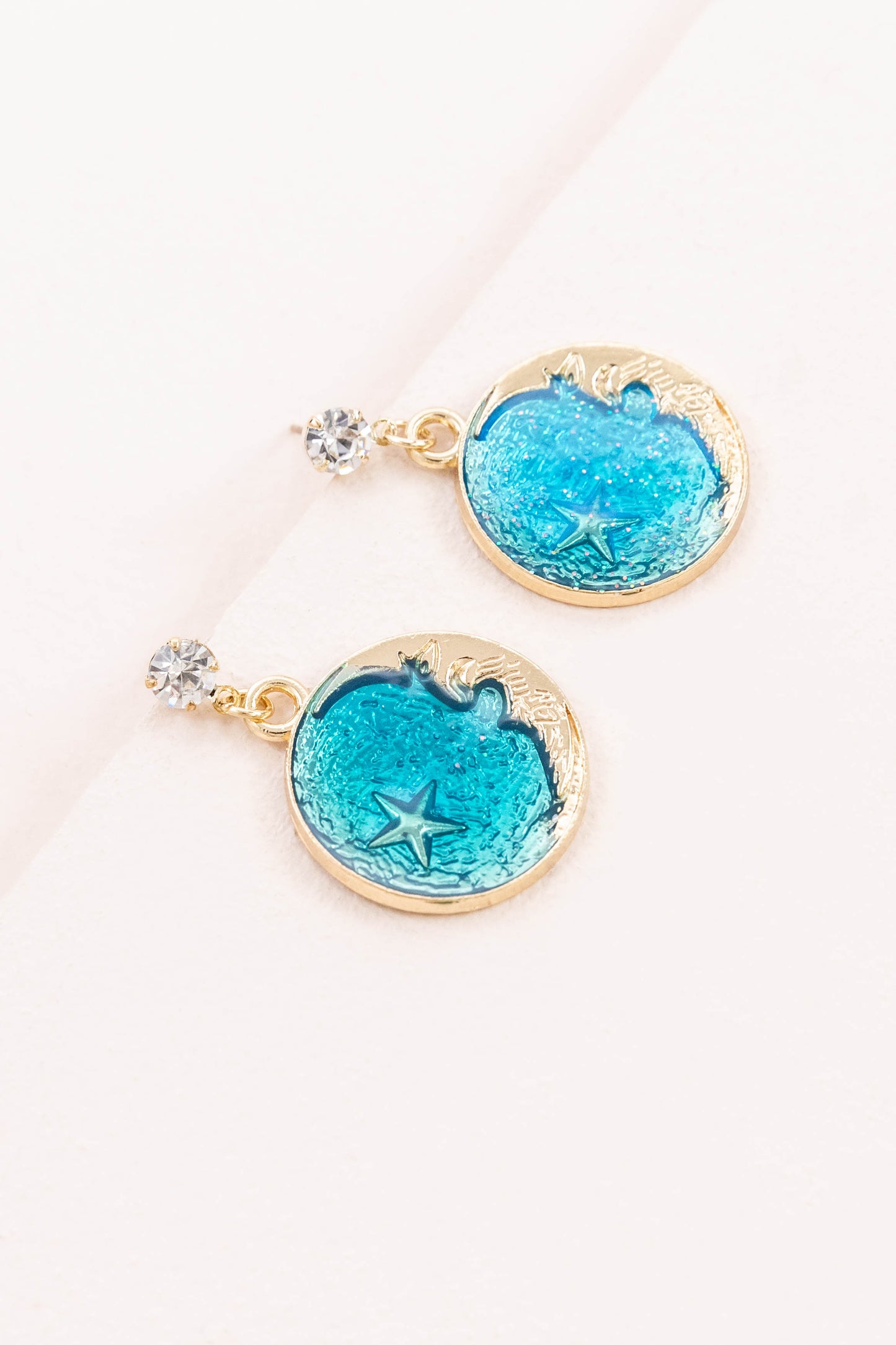 Once in a Blue Moon Earrings